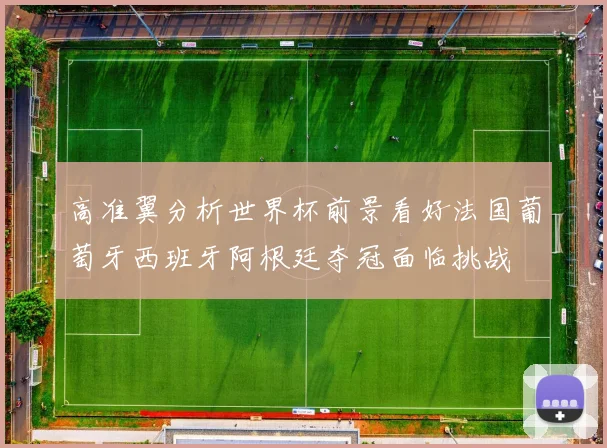 高准翼分析世界杯前景看好法国葡萄牙西班牙阿根廷夺冠面临挑战